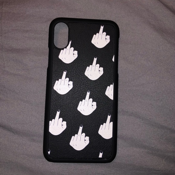 Accessories - KYLIE JENNER MIDDLE FINGER IPHONE X CASE Accessories - KYLIE JENNER MIDDLE FINGER IPHONE X CASE